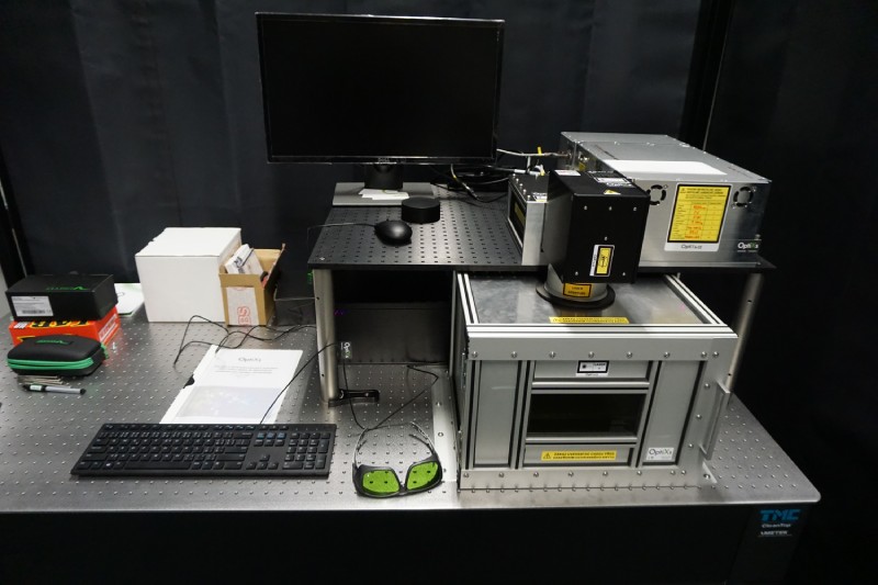 Laserový skenovací systém pro syntézu nanokoloidů